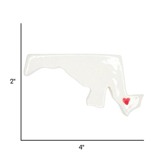 Salisbury City Ceramic Magnet for Fridge - Handcrafted Maryland State Decor Gift