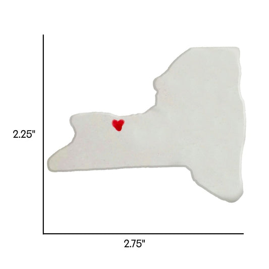 Rochester Ceramic Magnet for Fridge - Handmade New York State Decor Gift