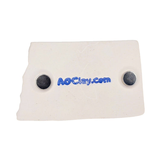 North Dakota Custom Ceramic Magnet for Fridge - Handmade Gift with Heart Design