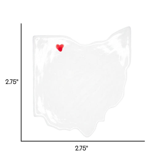 Toledo Ceramic Magnet for Fridge - Handcrafted Ohio State Decor Gift