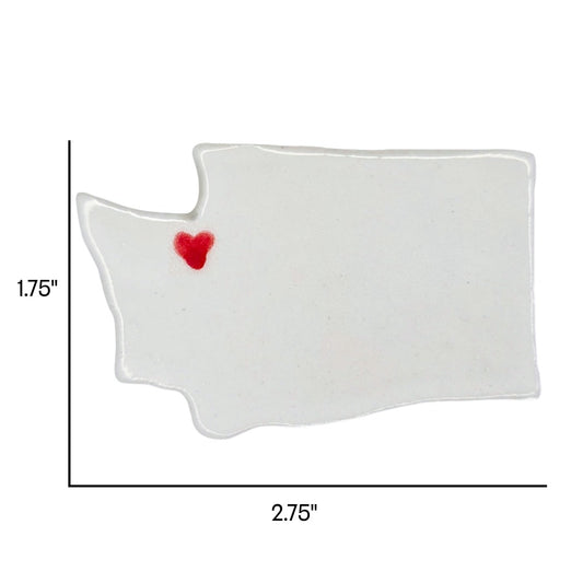 Tacoma Ceramic Magnet for Fridge - Unique Handmade Washington State Gift