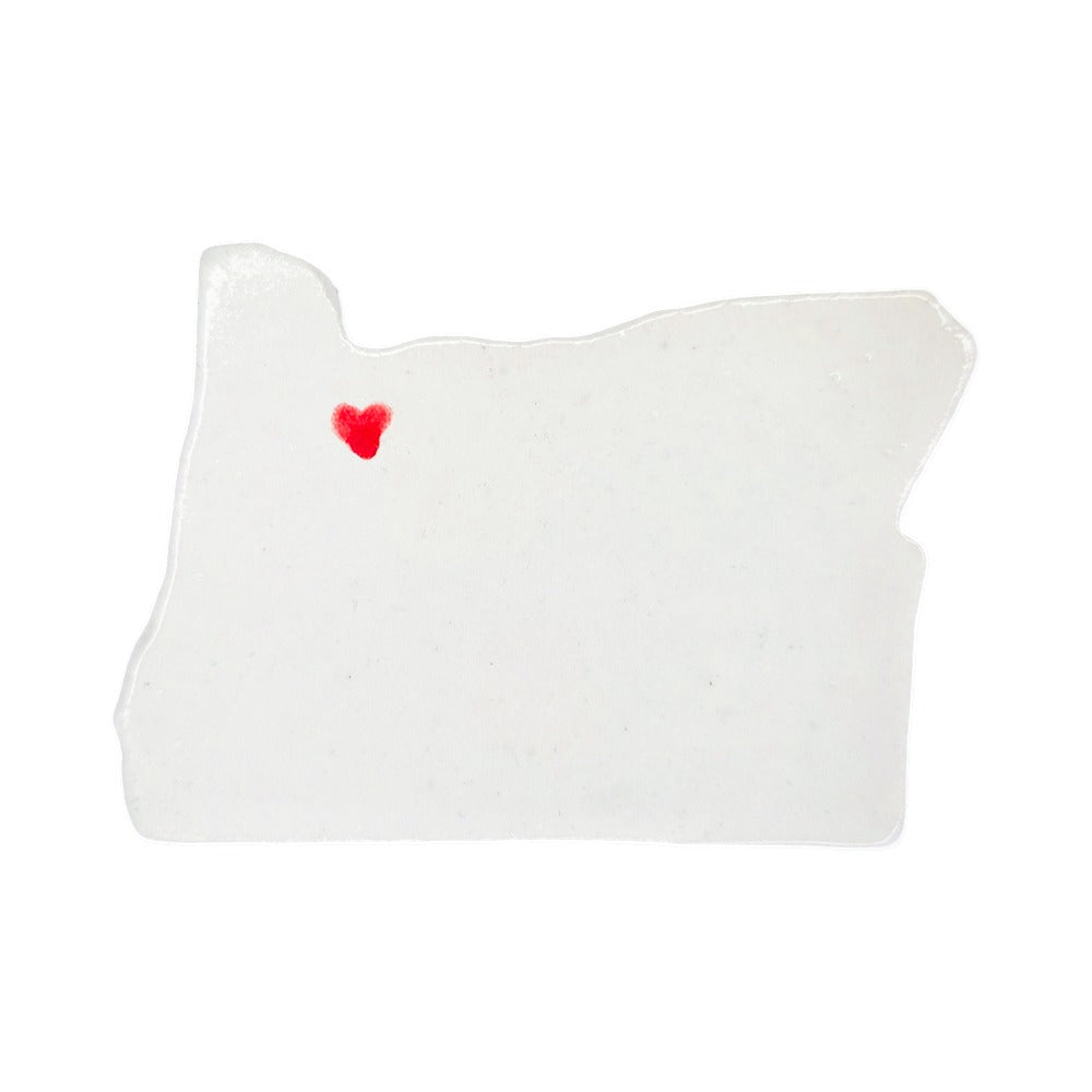 Oregon Handcrafted Ceramic Magnets, Unique Kitchen Gifts