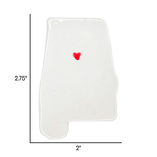 Birmingham Ceramic Magnet for Fridge - Handcrafted Alabama State Decor Gift