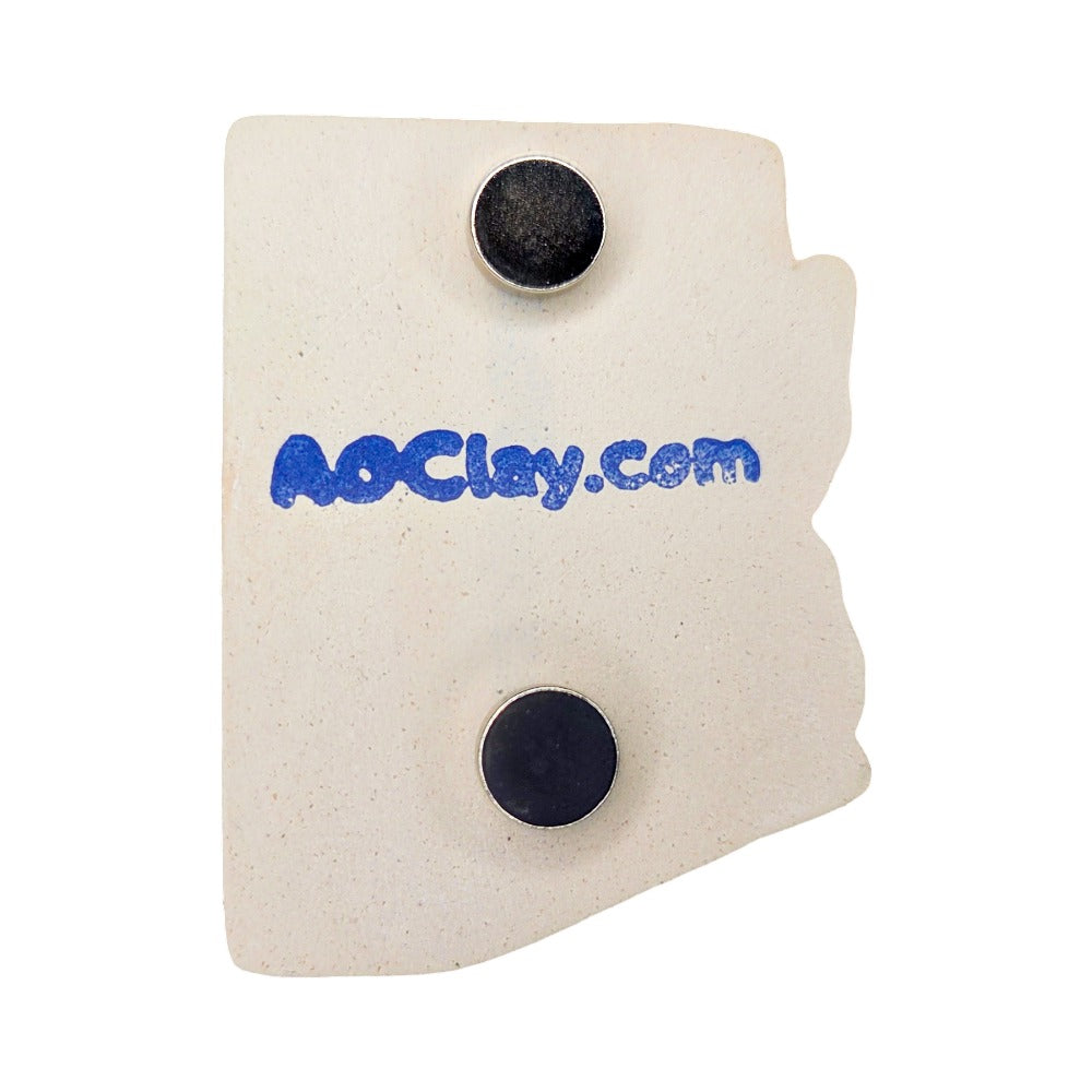 Page Ceramic Magnet for Fridge - Unique Handmade Arizona State Decor Gift