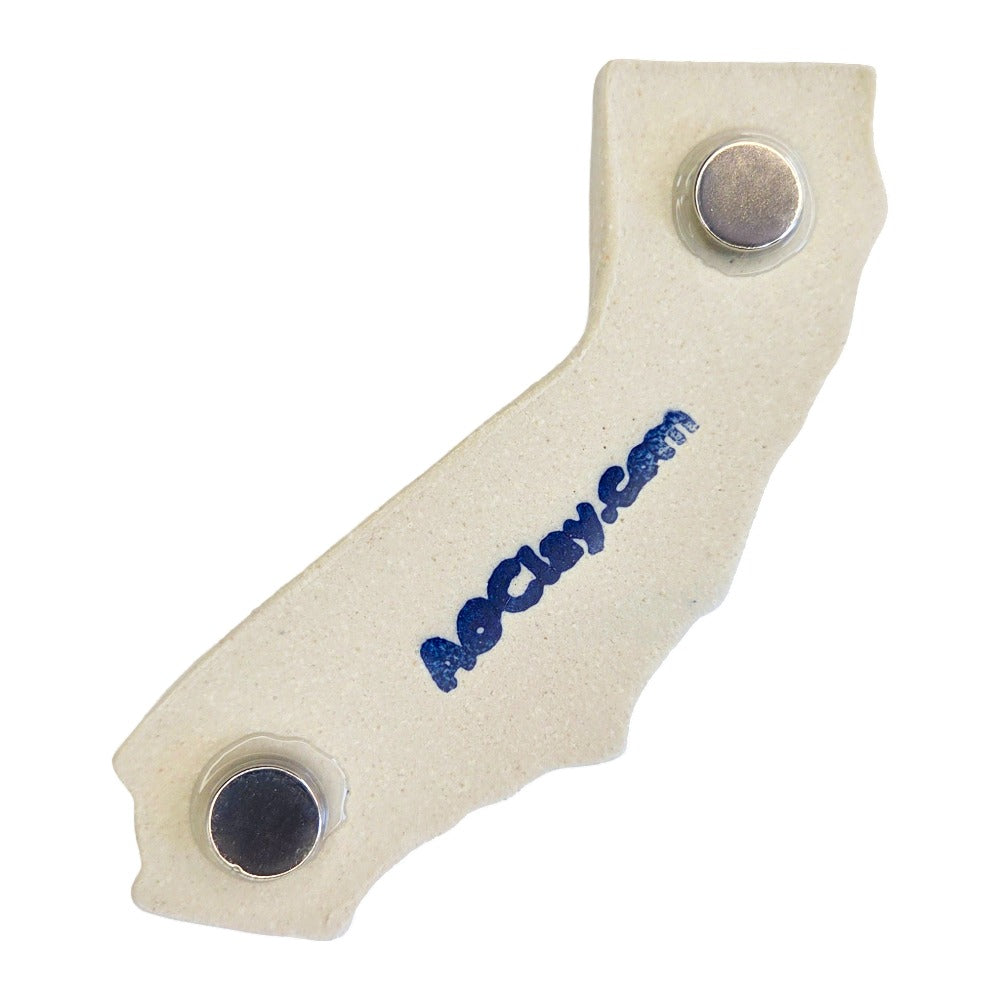 San Francisco Ceramic Magnet - Handmade SF Souvenir with Heart Design