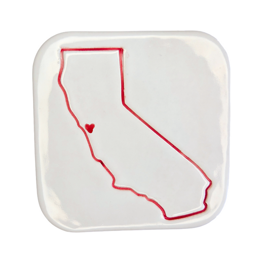 San Francisco Handcrafted Ceramic Coaster Set of 4 | Unique California Gift
