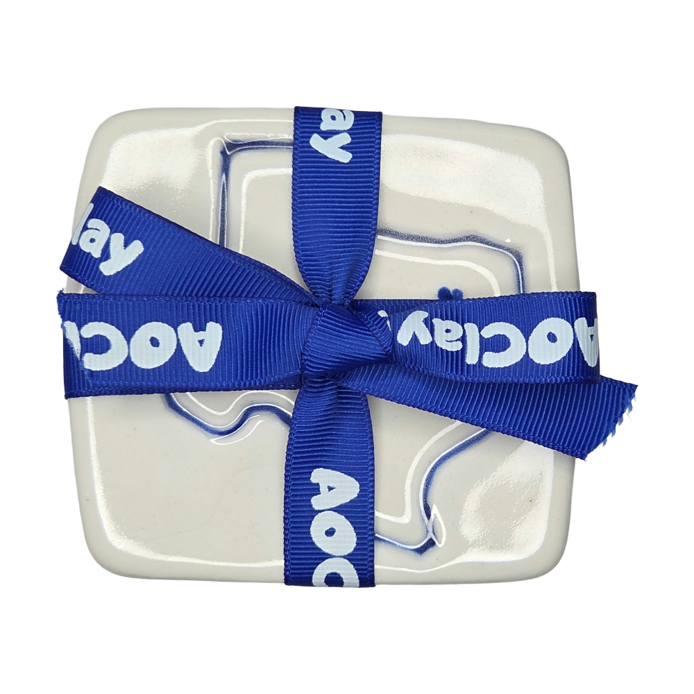 Bakersfield Handcrafted Ceramic Coaster Set of 4 | Unique California Gift