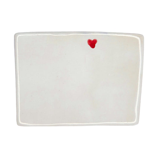 Greeley Ceramic Magnet - Handmade Colorado Souvenir with Heart Design