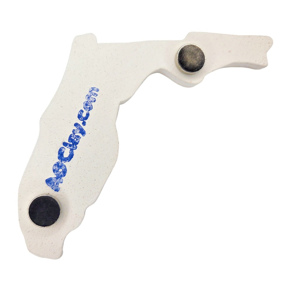 Sarasota Ceramic Magnet for Fridge - Unique Handmade Florida State Decor Gift