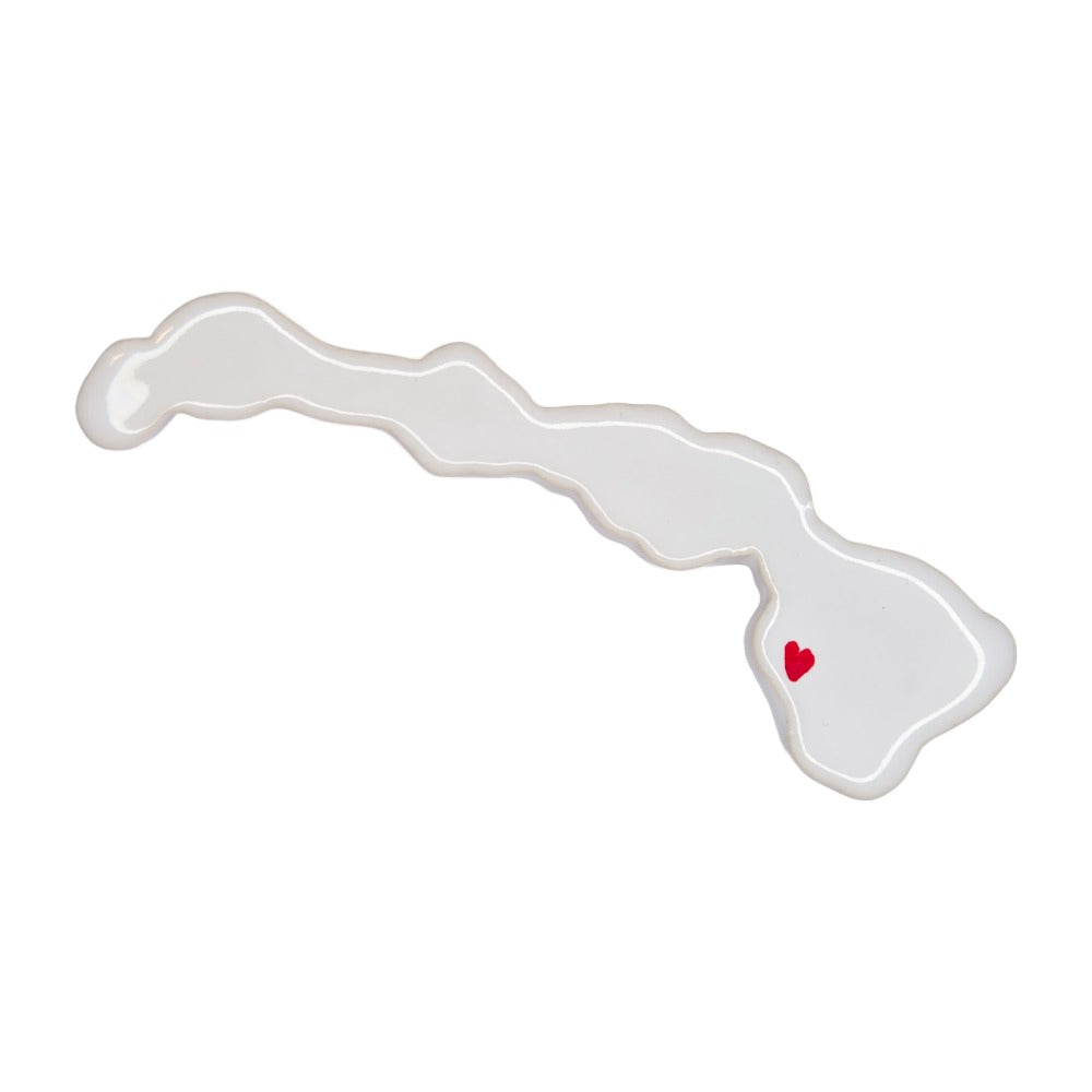 Kailua-Kona Ceramic Fridge Magnet - Handmade Personalized Hawaii Gift