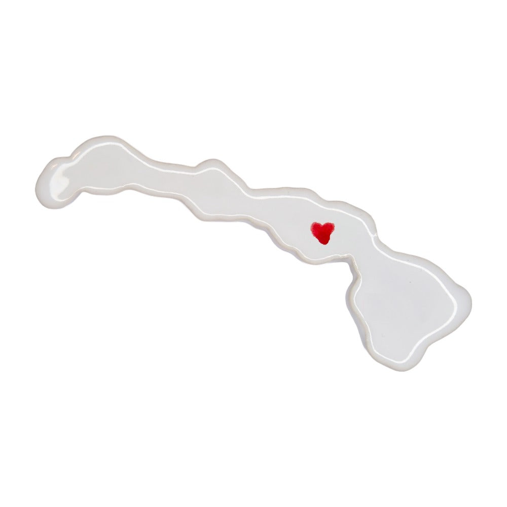 Maui Ceramic Fridge Magnet - Handmade Personalized Hawaii Gift