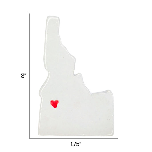 Boise Ceramic Magnet for Fridge - Handcrafted Idaho State Decor Gift