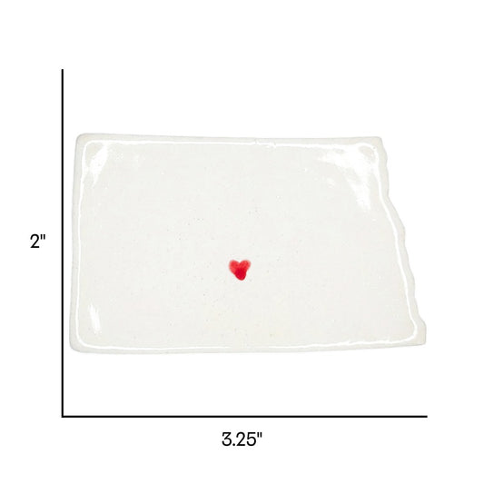 Bismark Ceramic Magnet for Fridge - Handcrafted North Dakota State Decor Gift