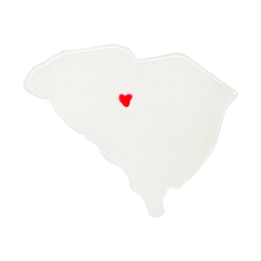 Columbia Ceramic Magnet for Fridge - Handcrafted South Carolina State Decor Gift