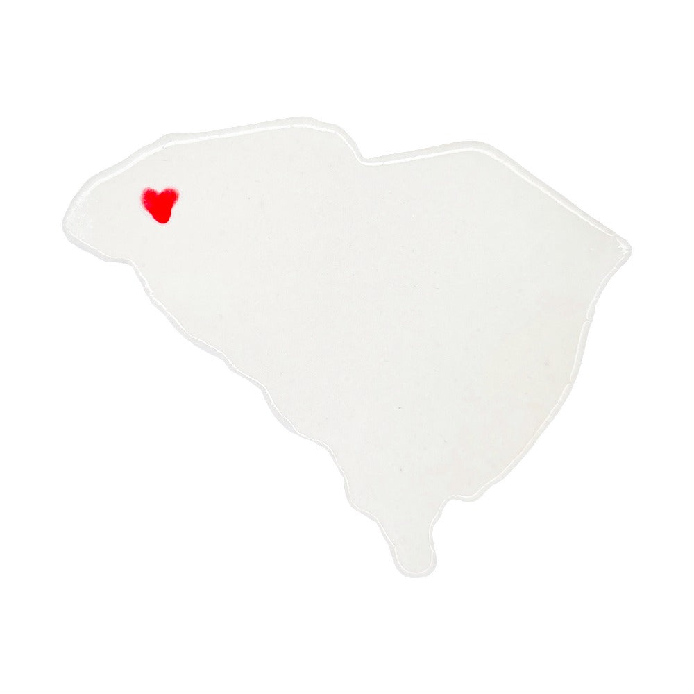 Greenville Ceramic Magnet for Fridge - Handcrafted South Carolina State Decor Gift