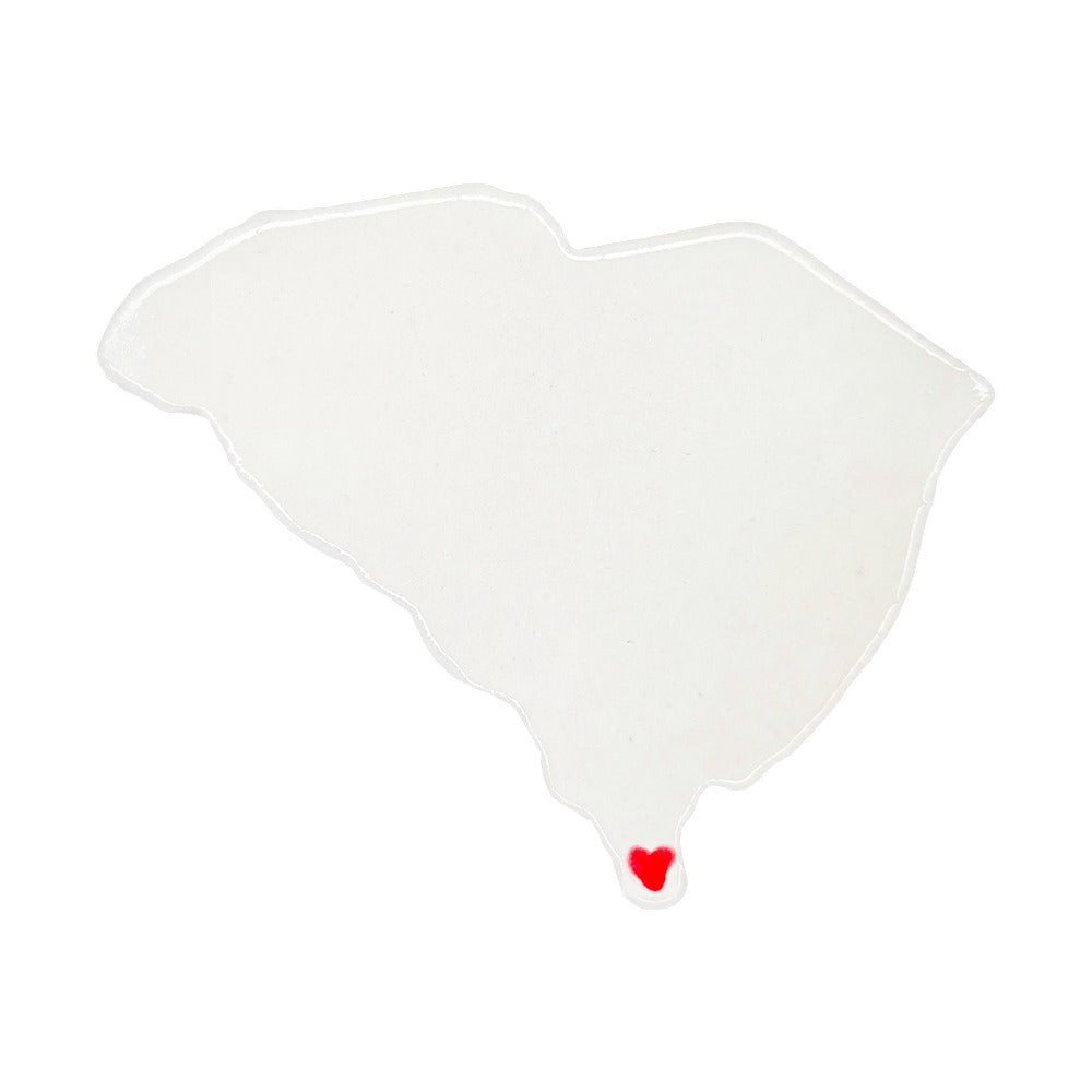 Hilton Head Ceramic Magnet for Fridge - Handcrafted South Carolina State Decor Gift