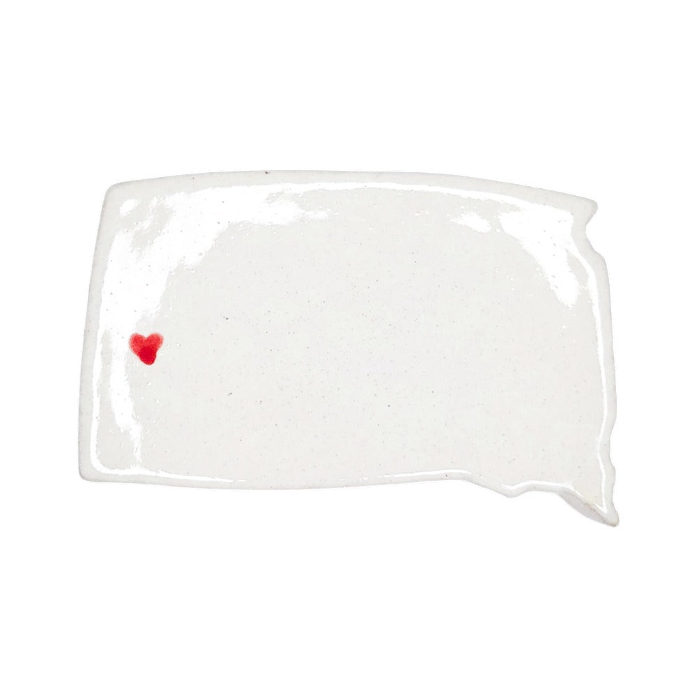 Sturgis Ceramic Magnet for Fridge - Handcrafted South Dakota State Decor Gift