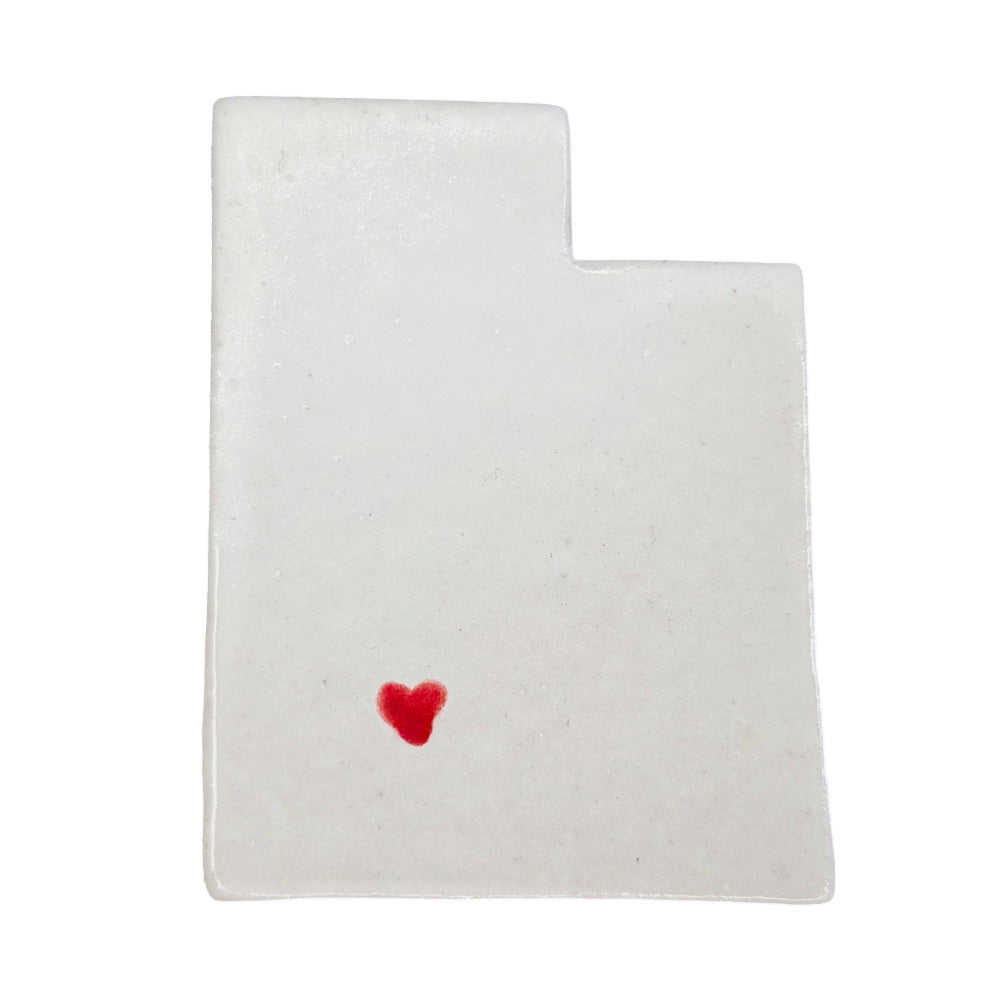 Cedar City Ceramic Magnet for Fridge - Unique Handmade Utah State Decor Gift