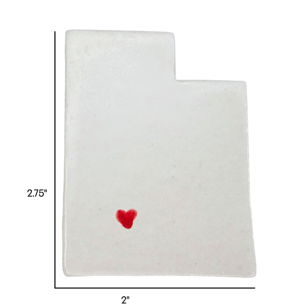 Cedar City Ceramic Magnet for Fridge - Unique Handmade Utah State Decor Gift