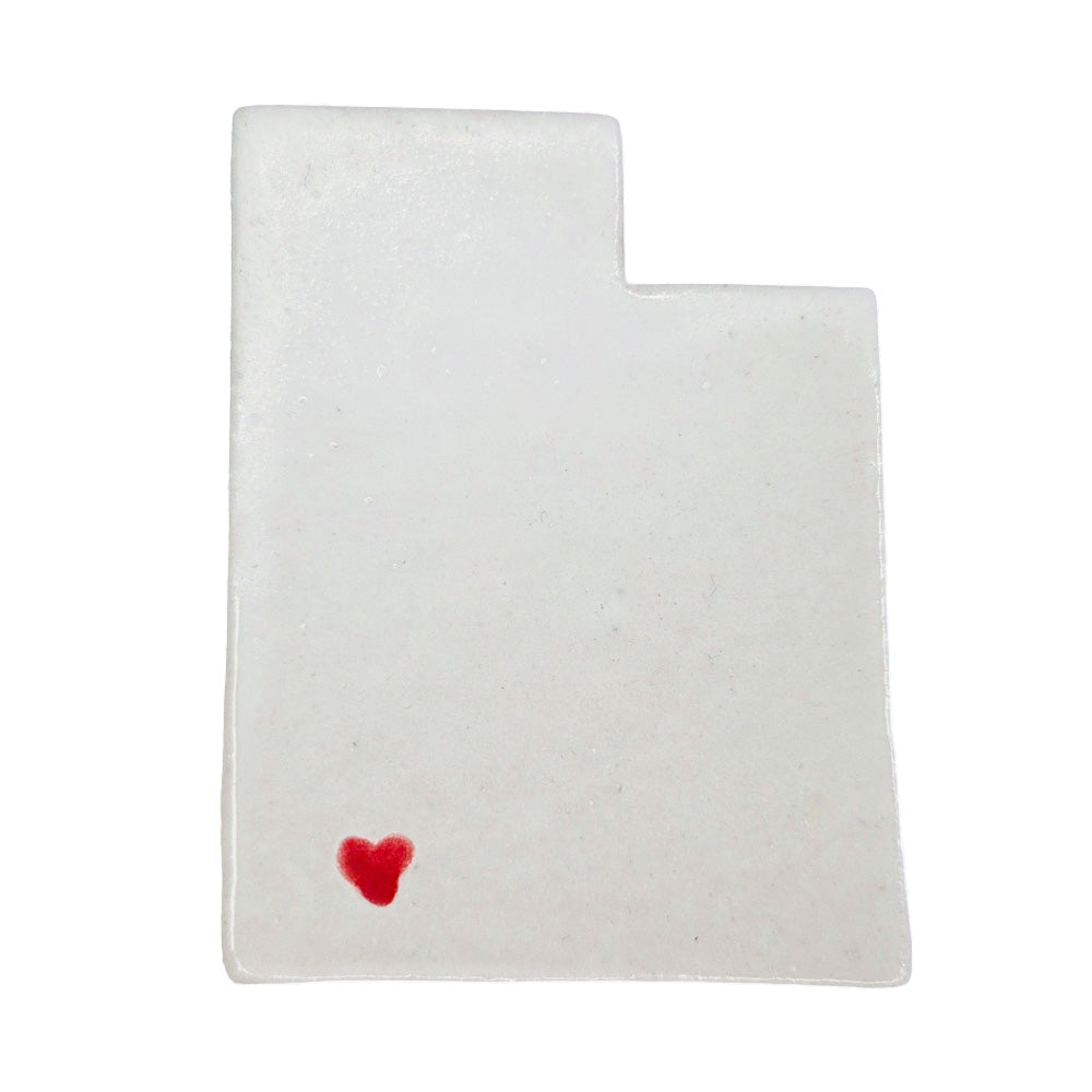 St George Ceramic Magnet for Fridge - Unique Handmade Utah State Decor Gift