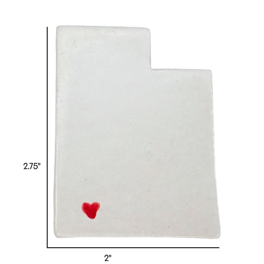 St George Ceramic Magnet for Fridge - Unique Handmade Utah State Decor Gift