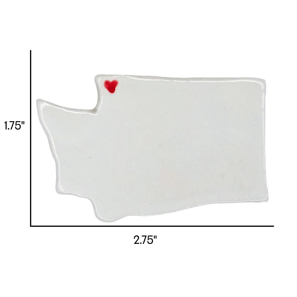 Bellingham Ceramic Magnet for Fridge - Unique Handmade Washington State Gift