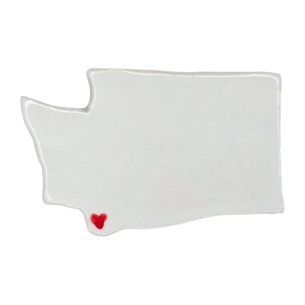Vancouver Ceramic Magnet for Fridge - Unique Handmade Washington State Gift