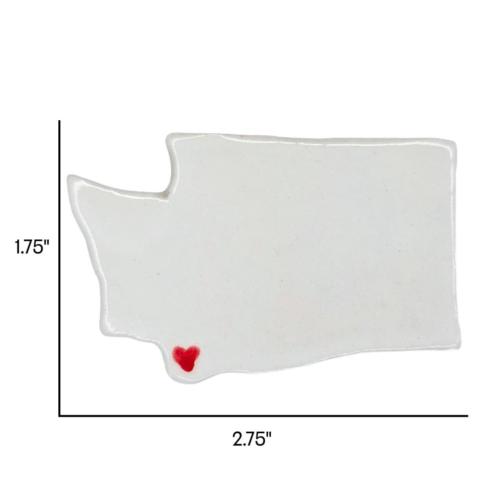 Vancouver Ceramic Magnet for Fridge - Unique Handmade Washington State Gift
